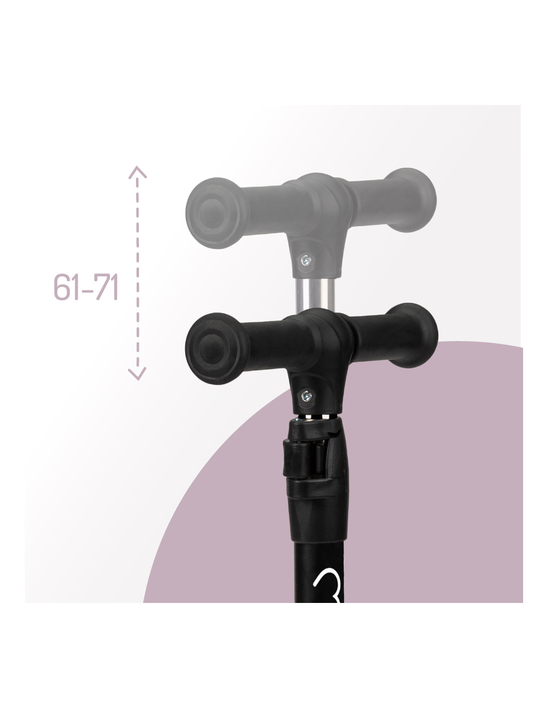 MoMi KIURU 2-i-1 Sparkcykel, Svart