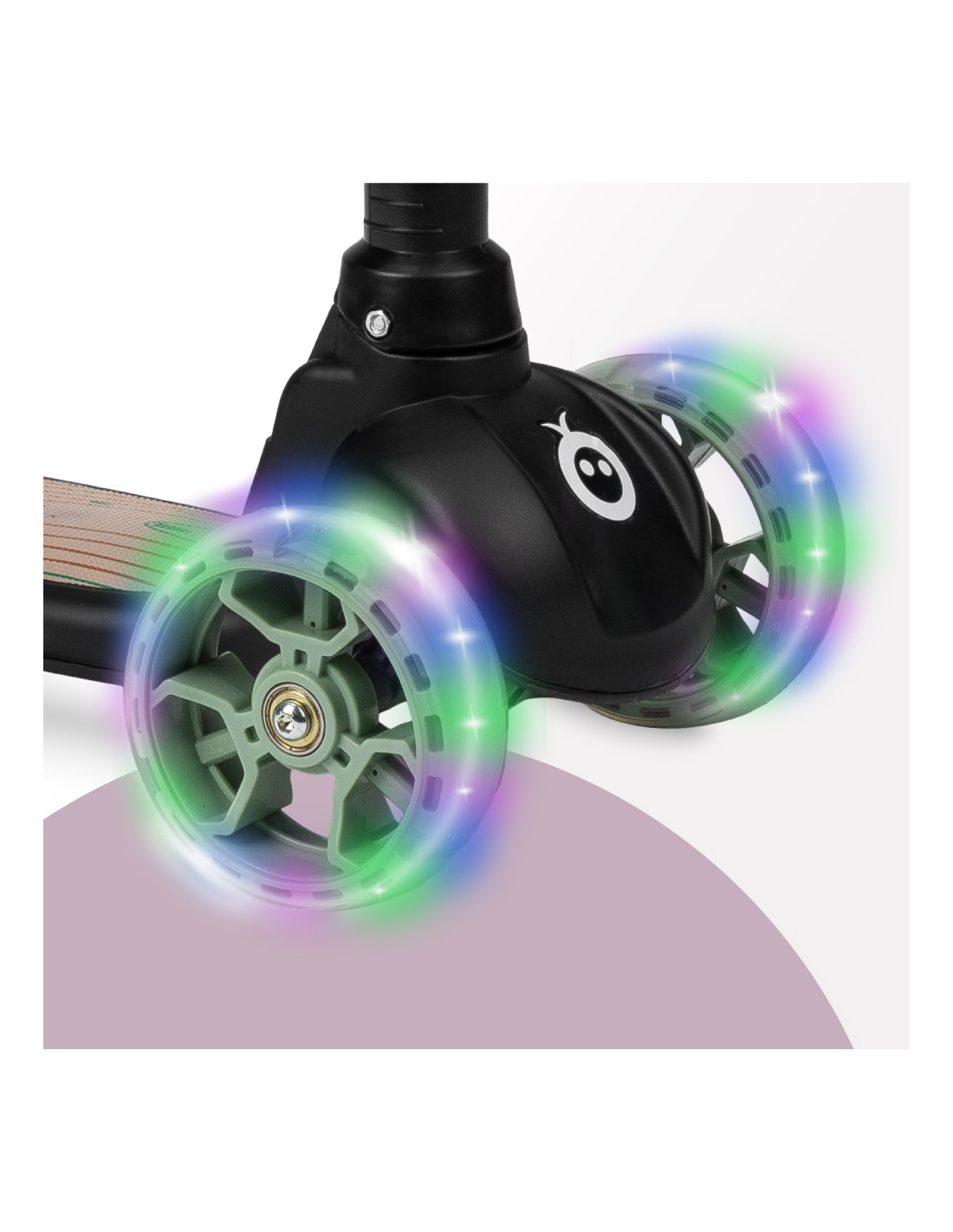 MoMi KIURU 2-i-1 Sparkcykel, Svart