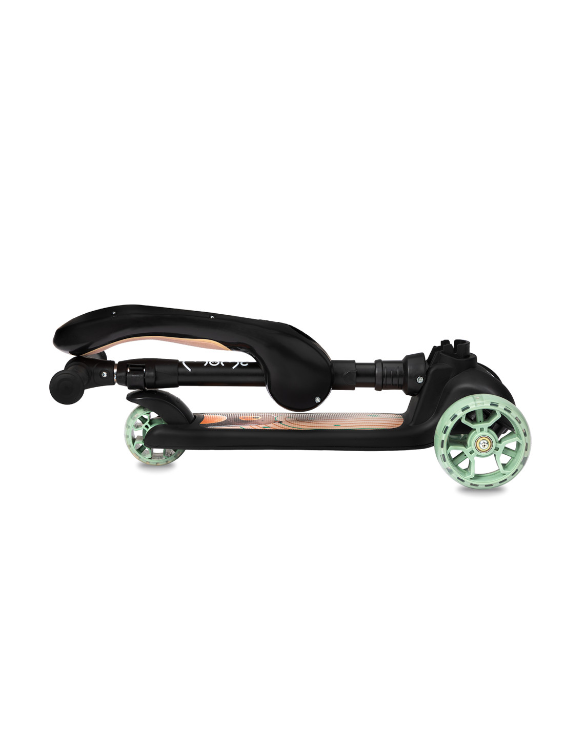 MoMi KIURU 2-i-1 Sparkcykel, Svart