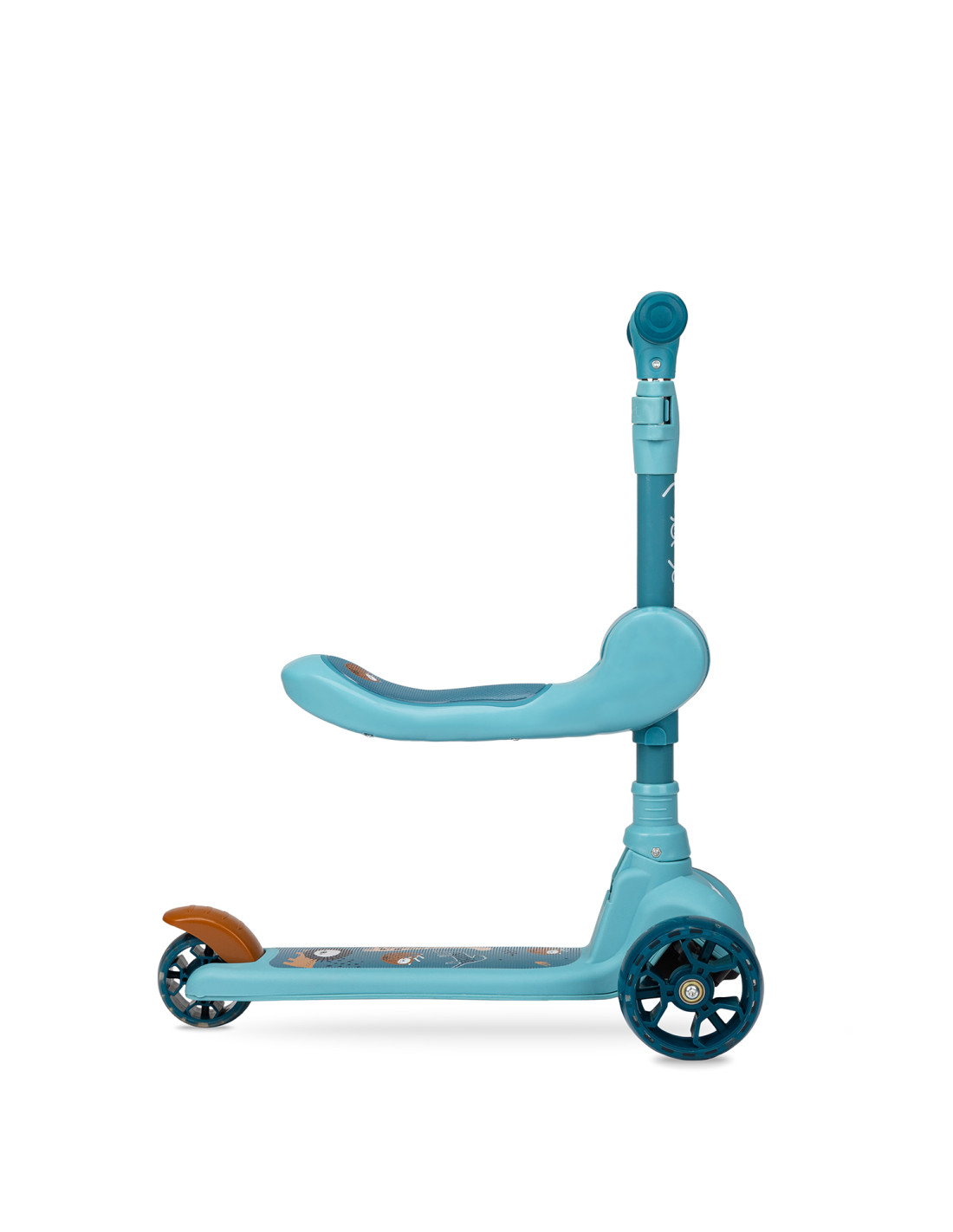 MoMi KIURU 2-in-1 Scooter, Blue