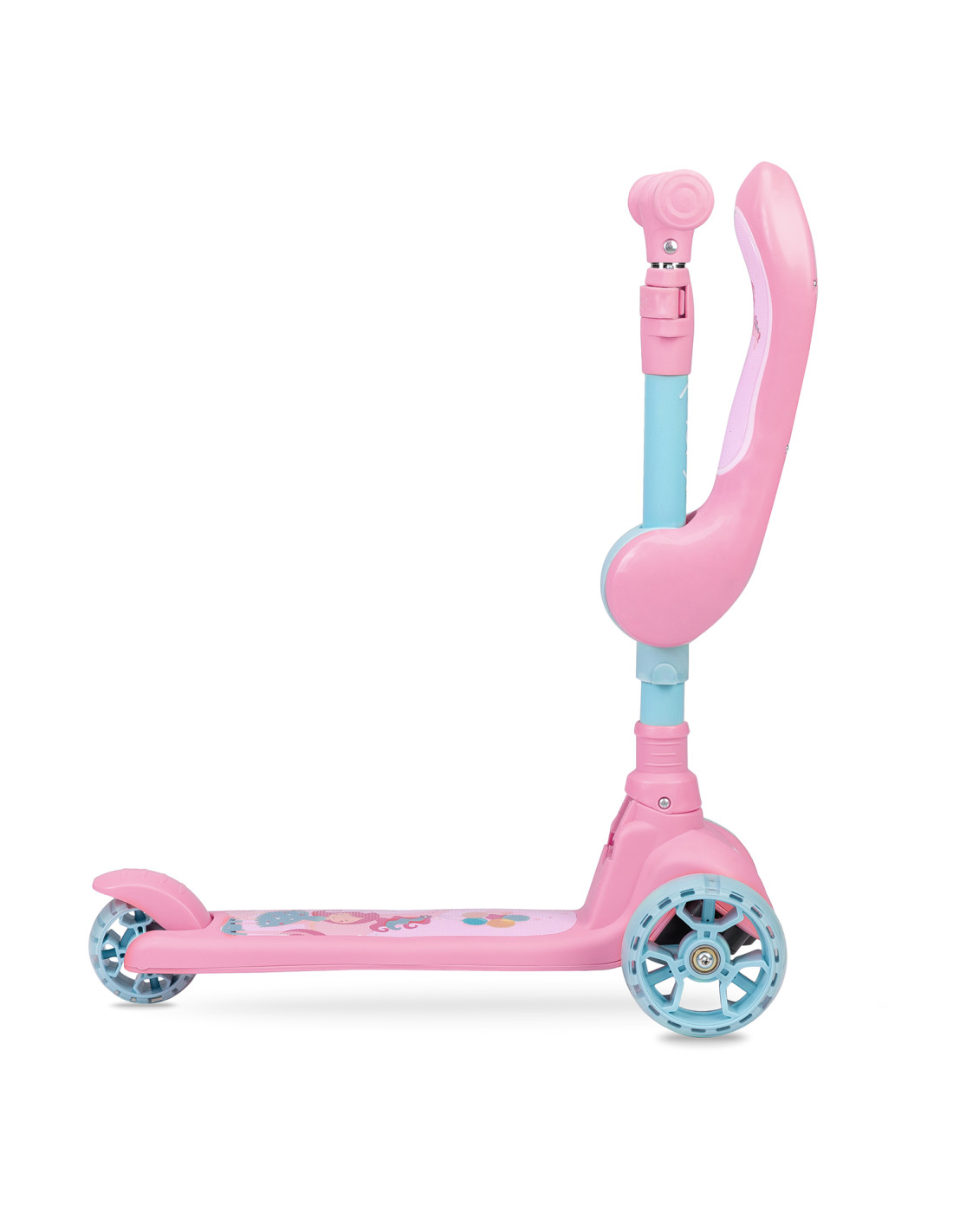 MoMi KIURU 2-in-1 Scooter, Pink