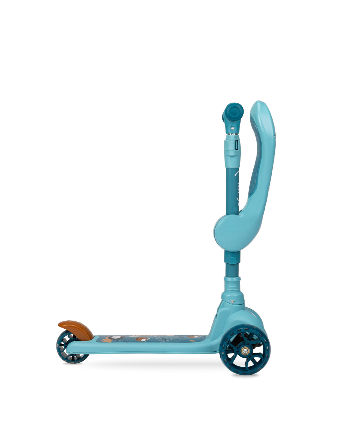 MoMi KIURU 2-in-1 Scooter, Blue