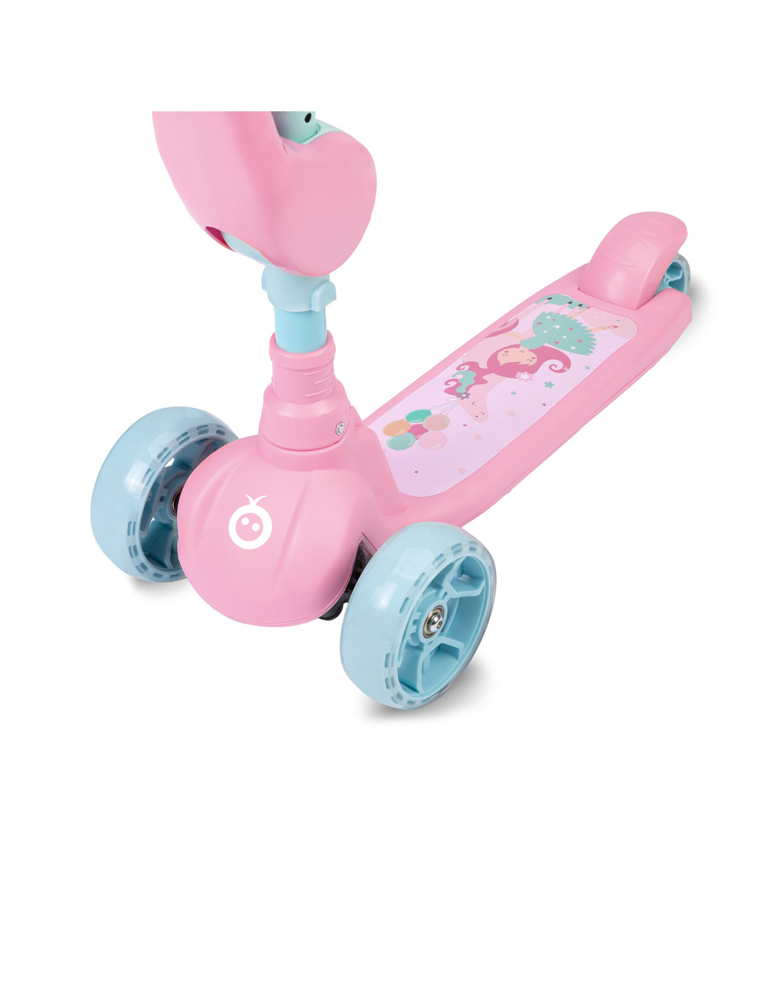 MoMi KIURU 2-in-1 Scooter, Pink