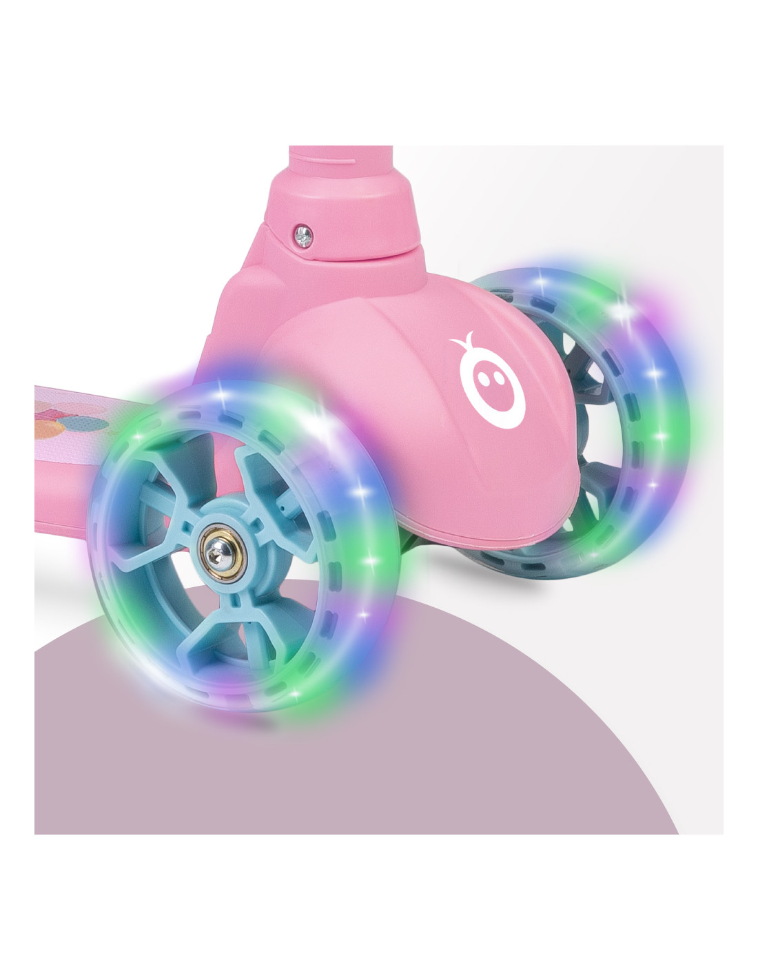 MoMi KIURU 2-in-1 Scooter, Pink