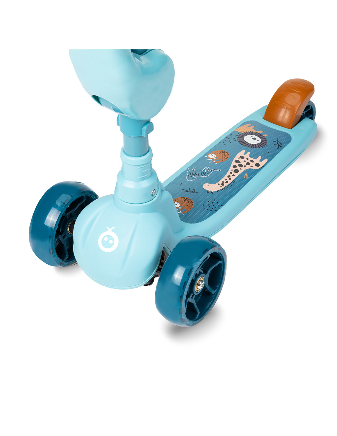 MoMi KIURU 2-in-1 Scooter, Blue