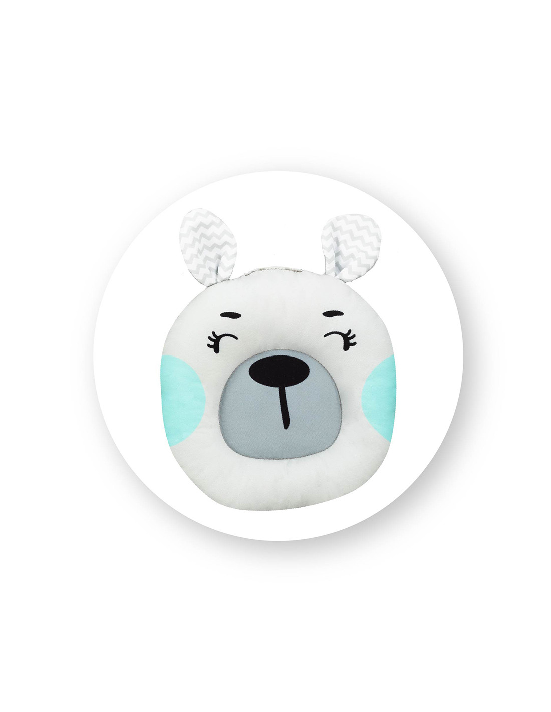 MoMi LISS Babysitter Teddy Bear, Turquoise