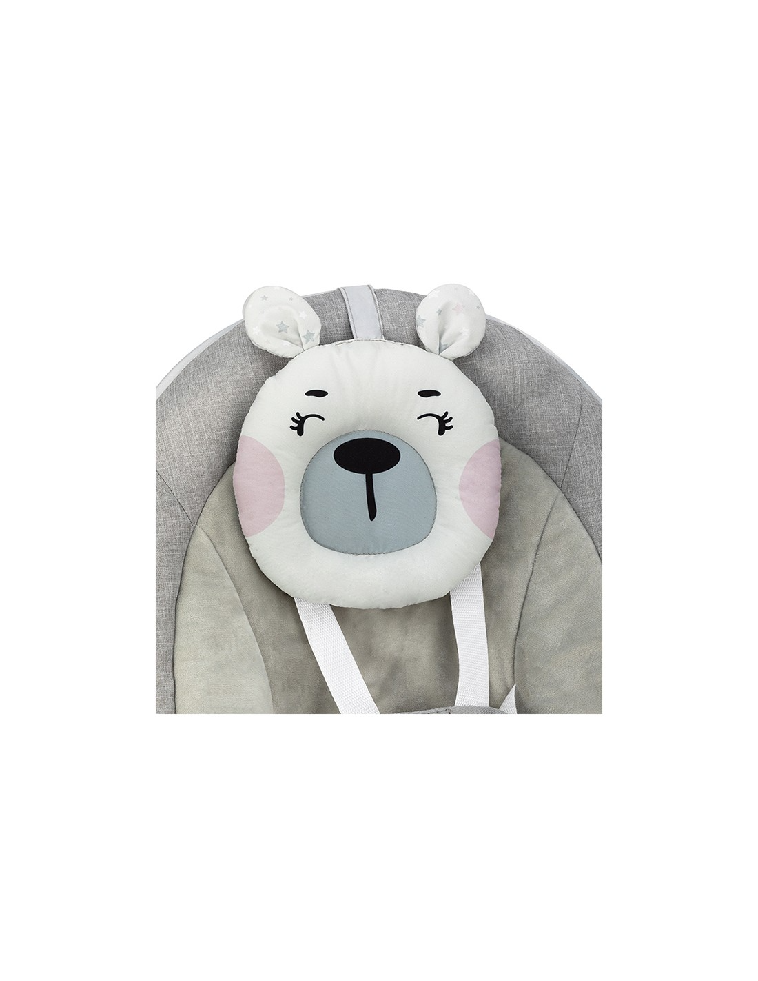 MoMi LISS Babysitter Teddy Bear, Pink