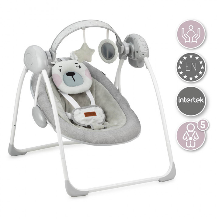 MoMi LISS Babysitter Teddy Bear, Pink