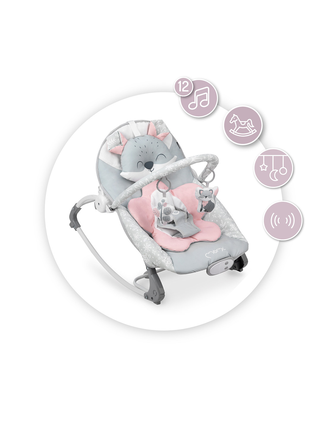 MoMi LUIS Babysitter, Pink