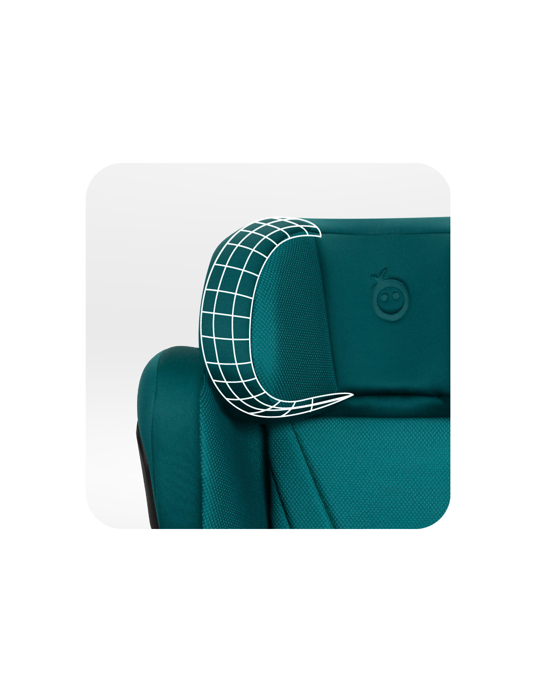 Momi MEI Car seat 100-150cm, Green