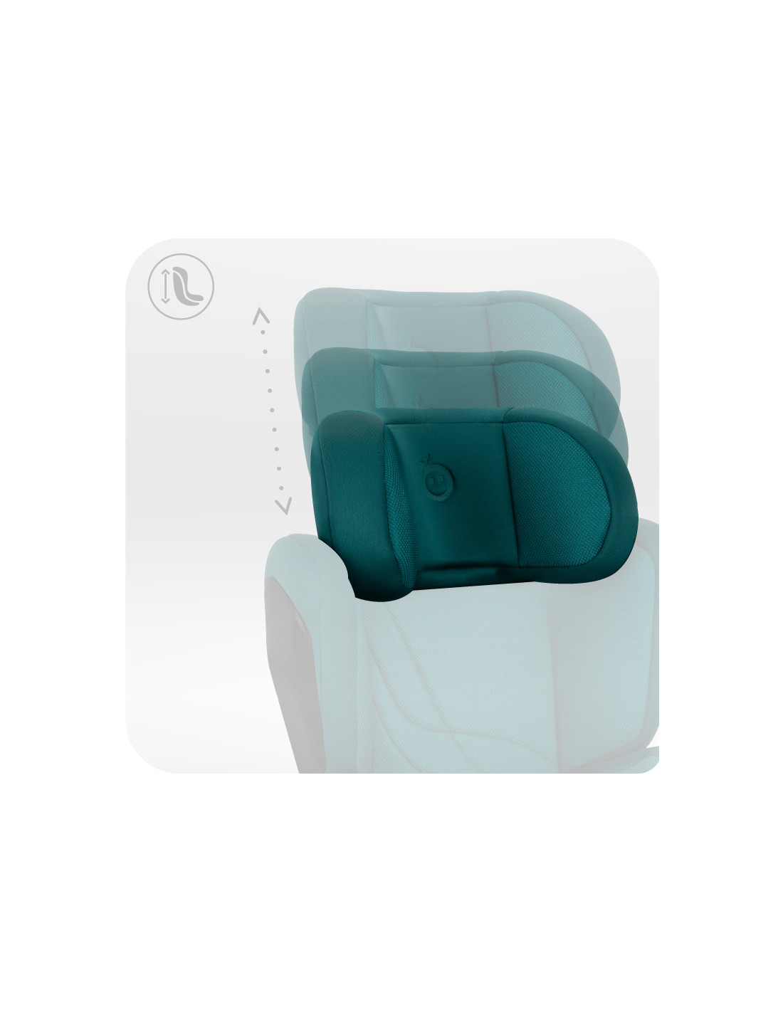 Momi MEI Car seat 100-150cm, Green