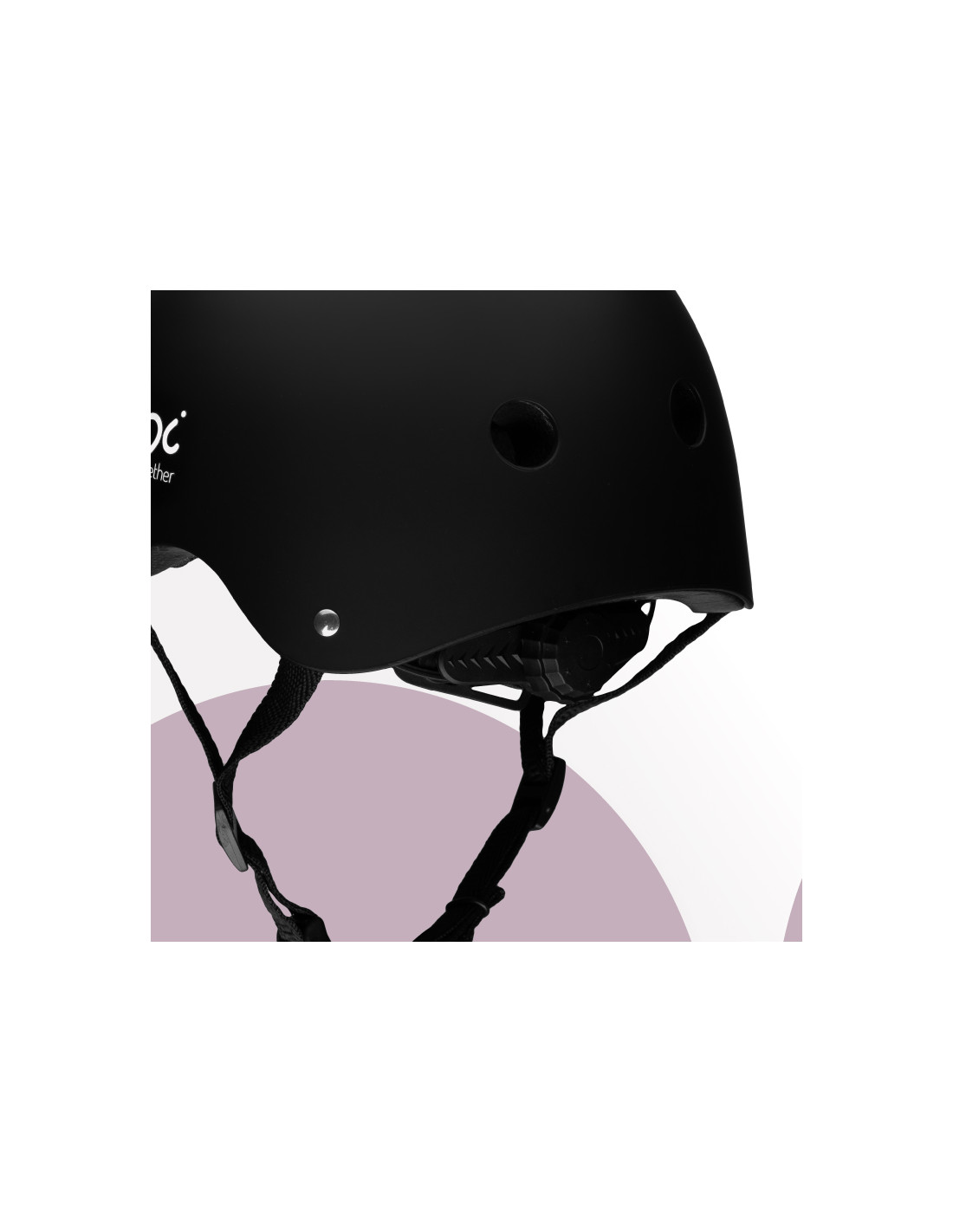 MoMi MIMI Bicycle Helmet, Black