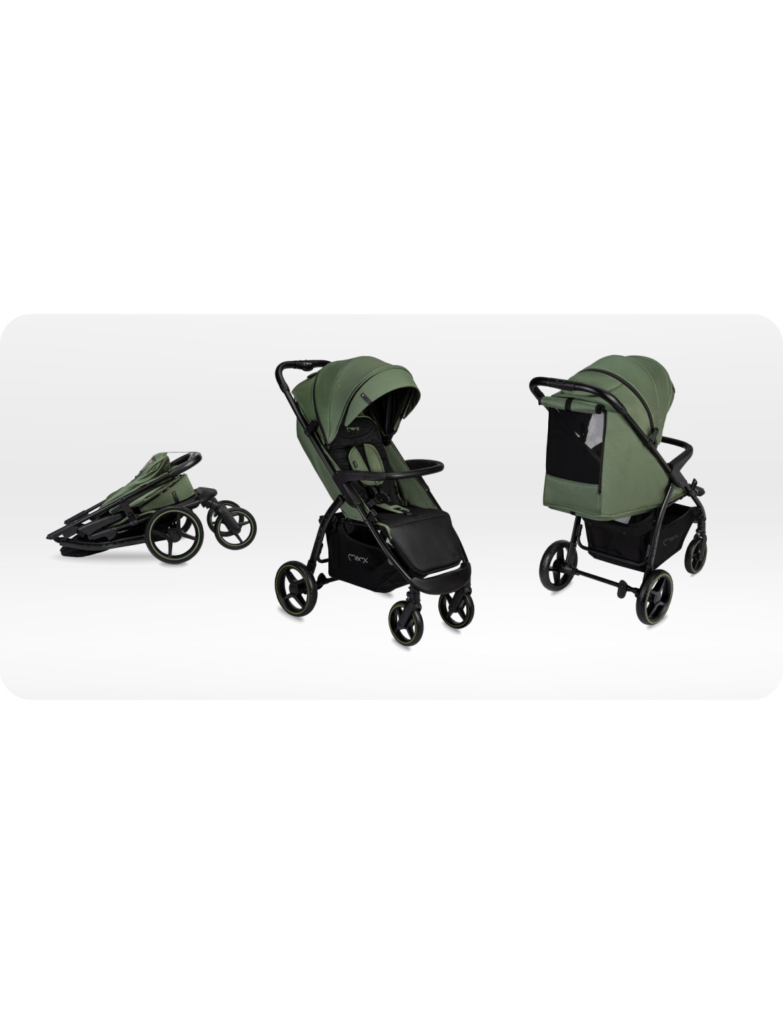Momi MIYA EVA Stroller, Khaki