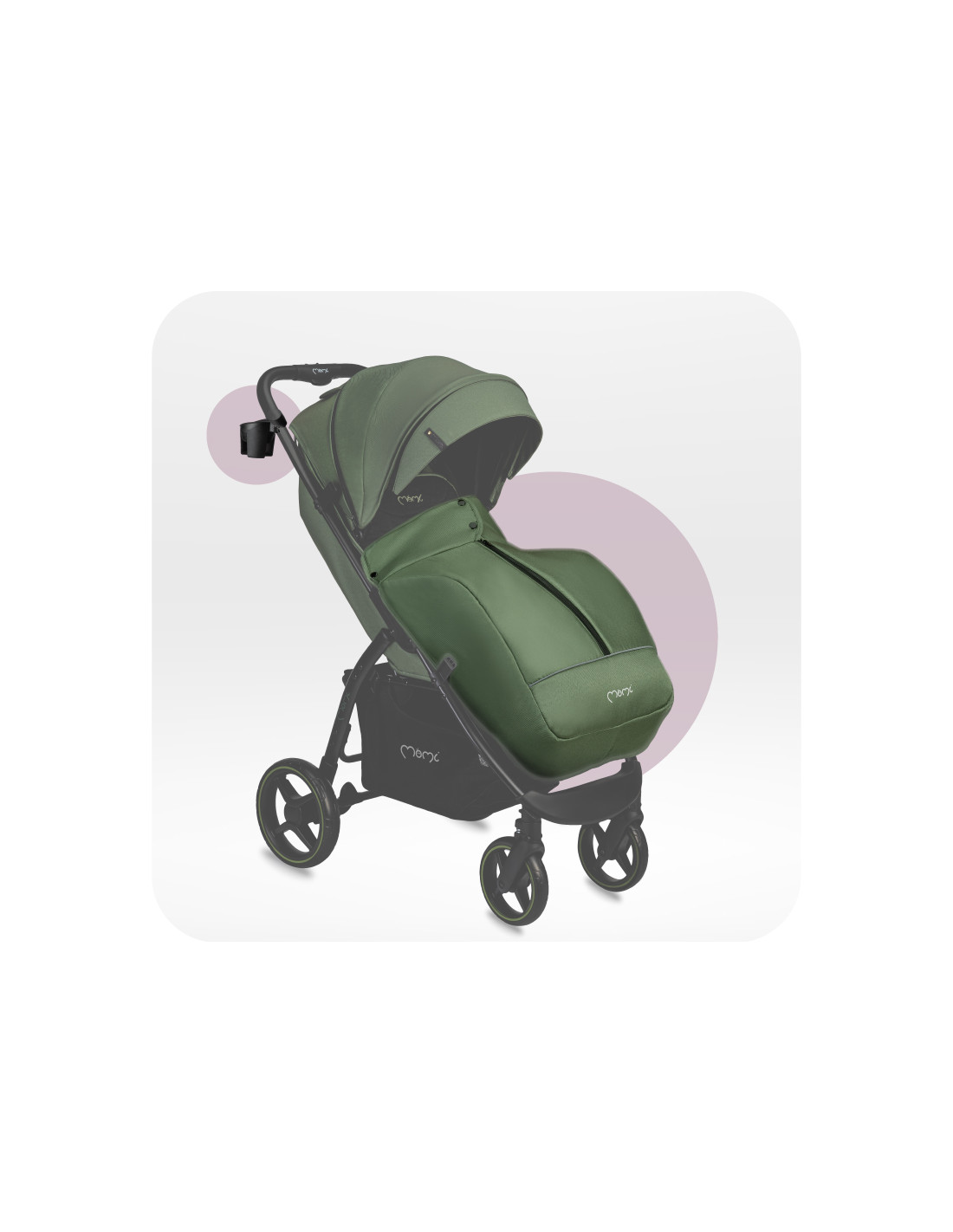 Momi MIYA EVA Stroller, Khaki