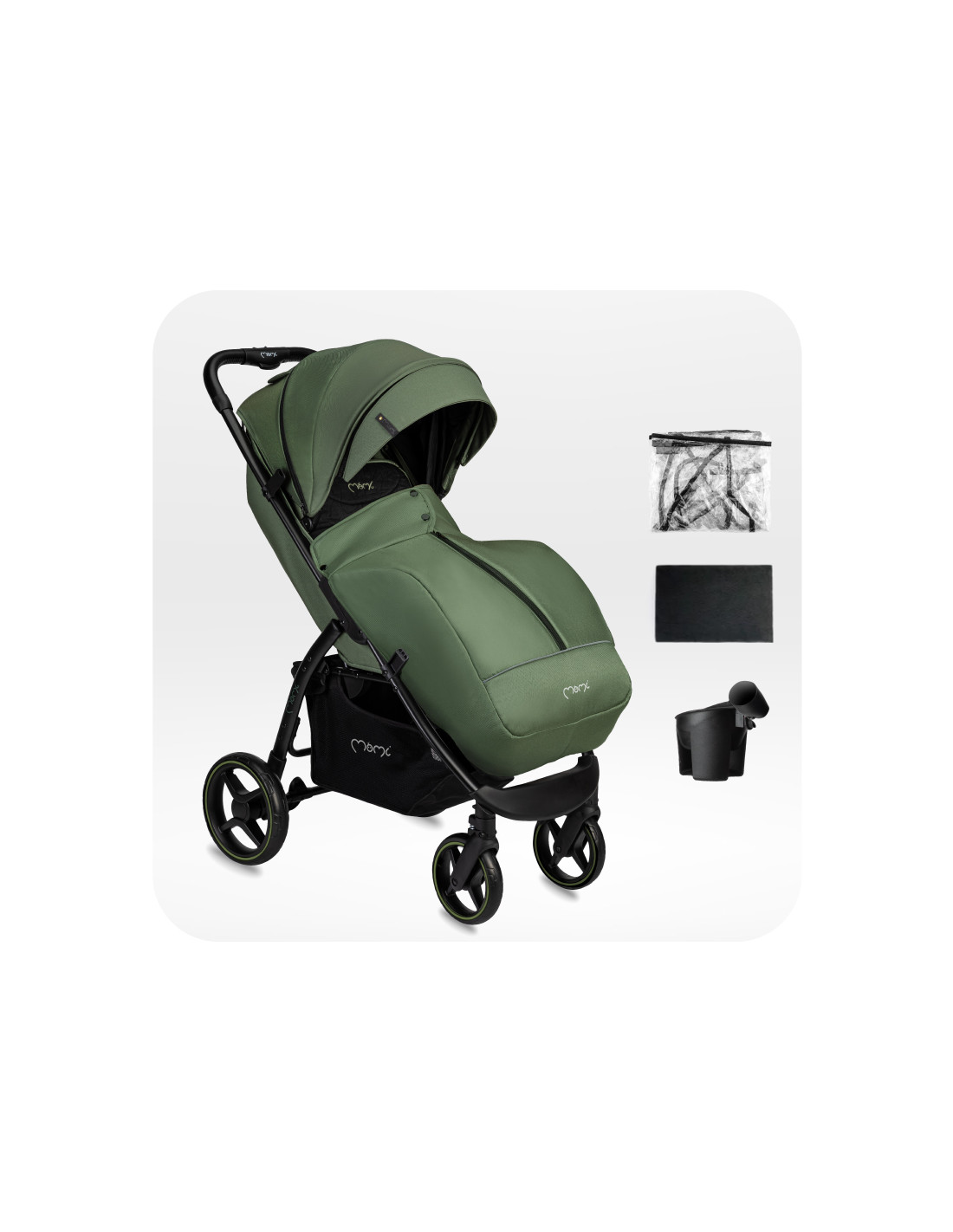 Momi MIYA EVA Stroller, Khaki