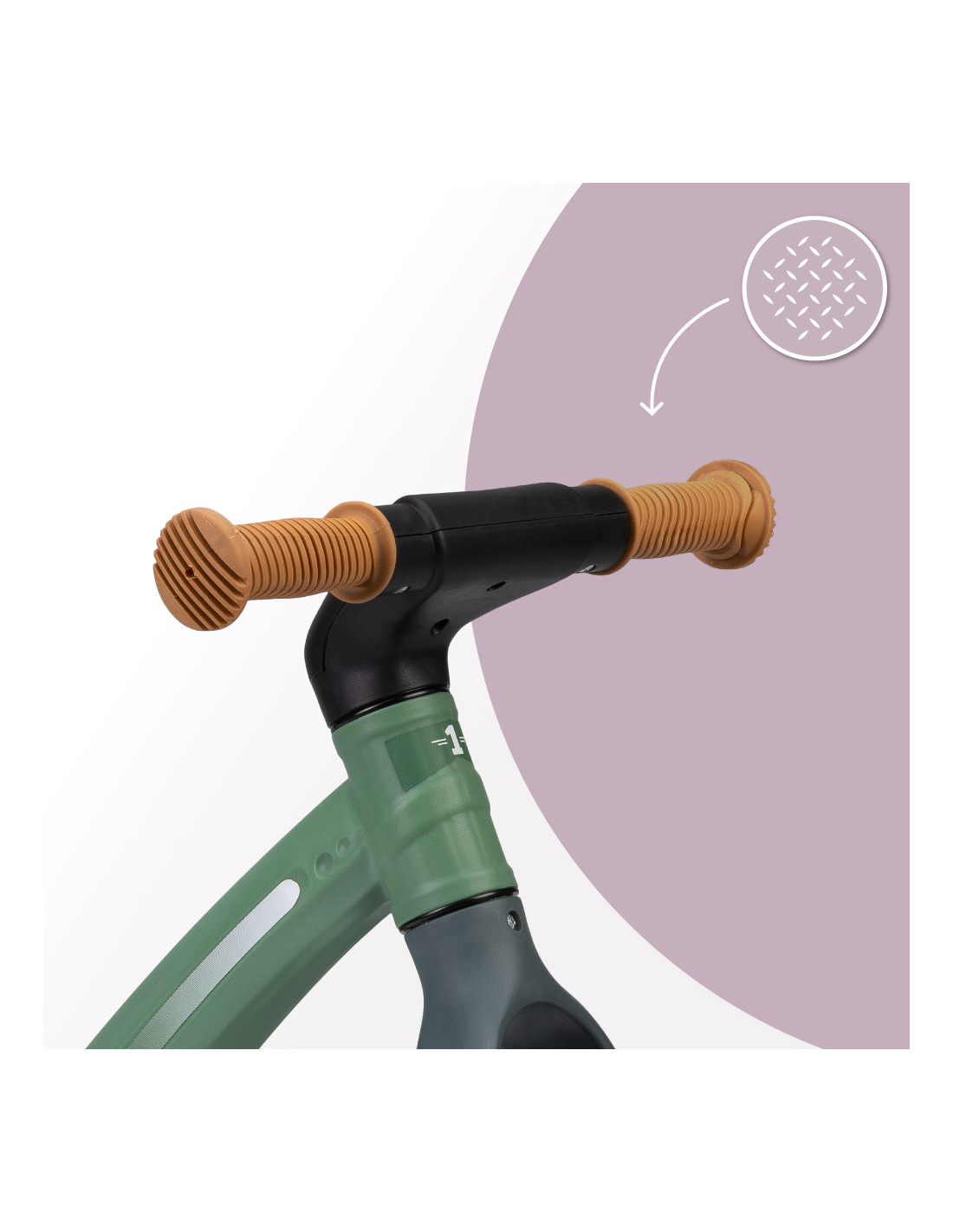 MoMi MIZO Balance Bike, Khaki