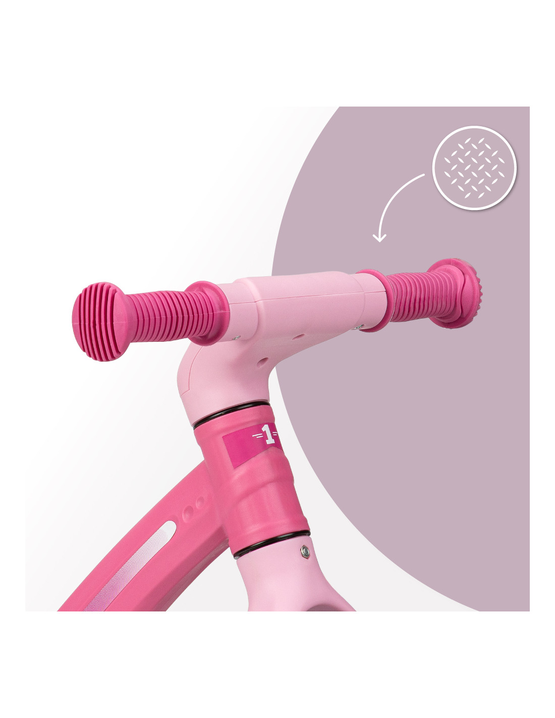 MoMi MIZO Balance Bike, Pink