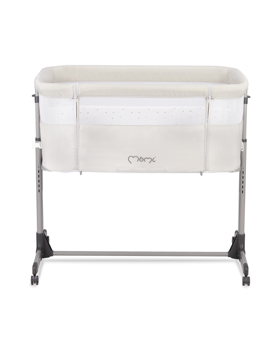 MoMi REVO Travel cot, Light grey