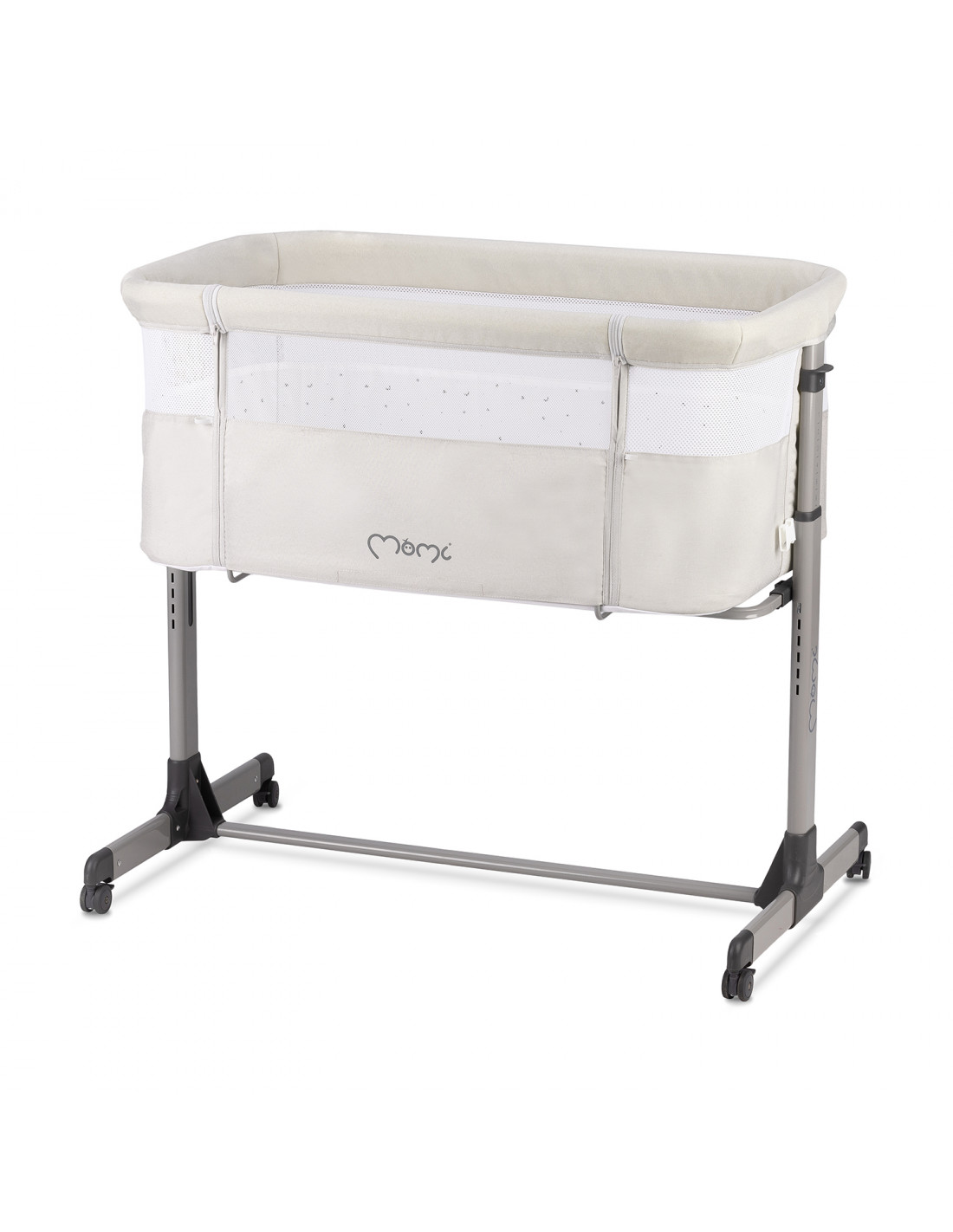 MoMi REVO Travel cot, Light grey