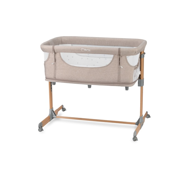 Momi Smart Bed Bedside Crib 4In1, Beige