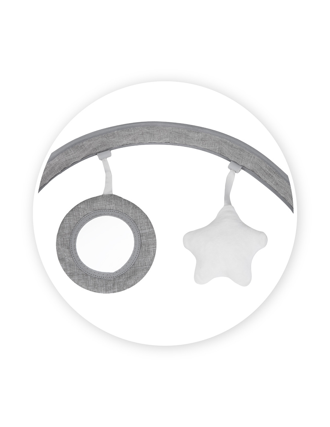 MoMi TULI Babysitter, Grey