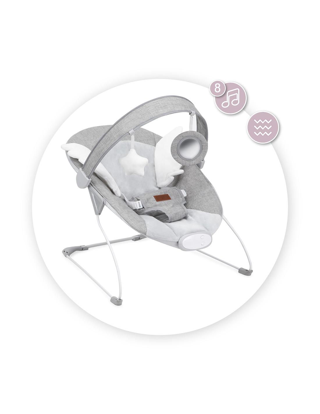 MoMi TULI Babysitter, Grey