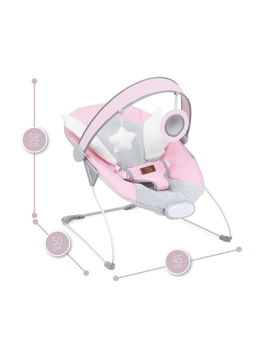 MoMi TULI Babysitter, Pink
