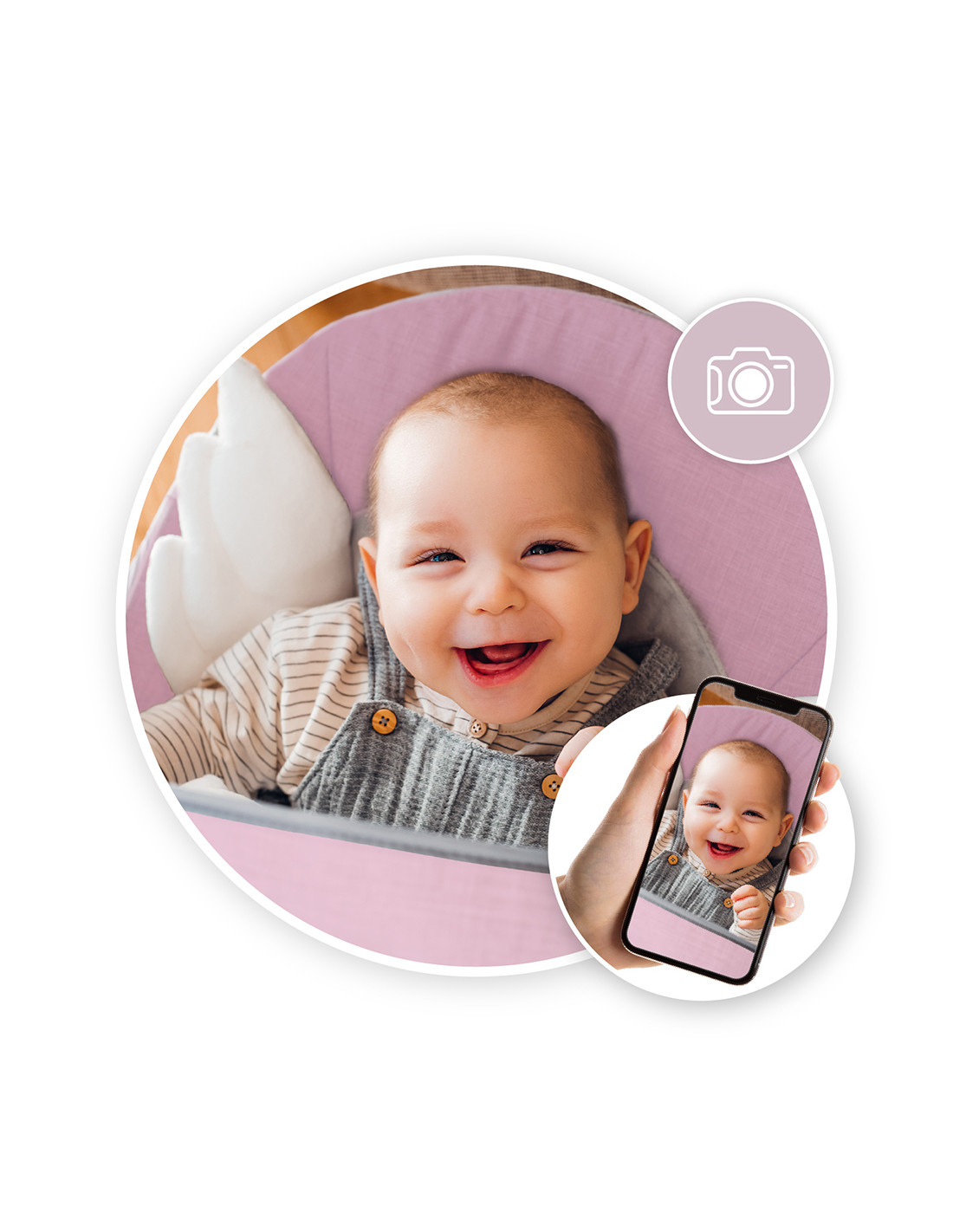 MoMi TULI Babysitter, Pink