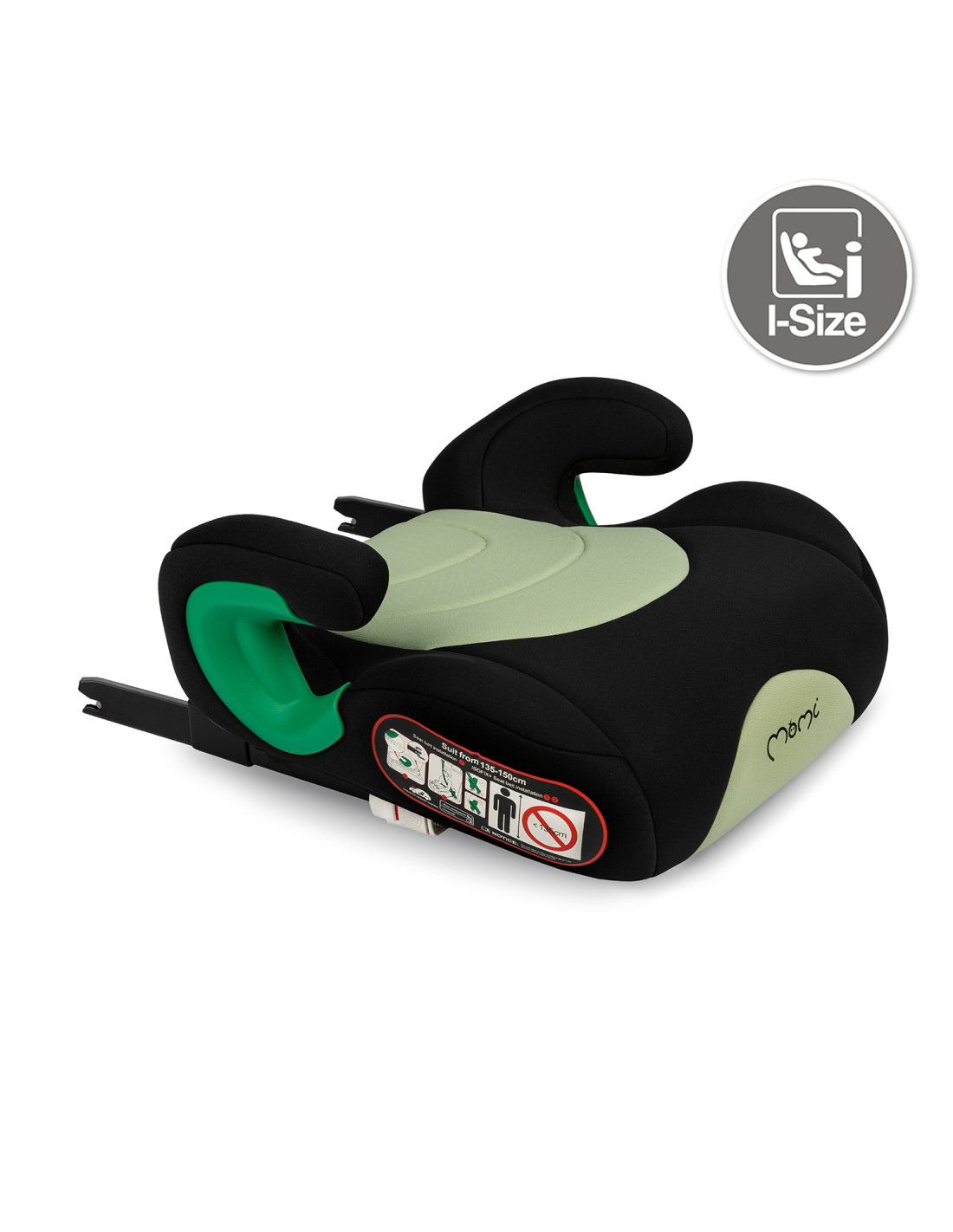 MoMi VENKO i-SIZE Belt cushion, Green