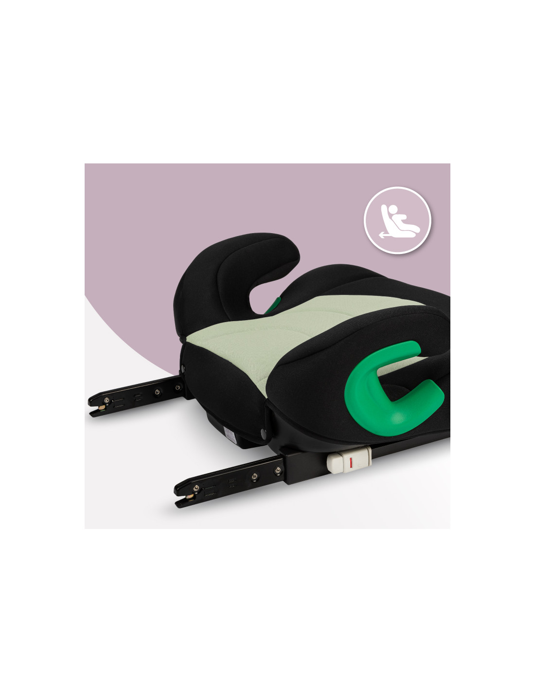 MoMi VENKO i-SIZE Belt cushion, Green