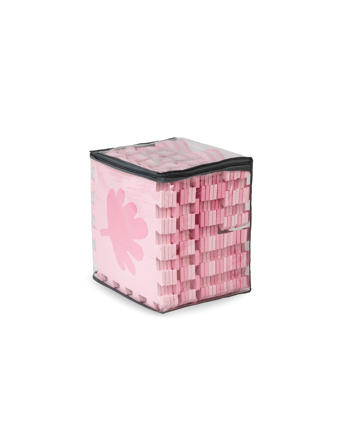 MoMi ZAWI Puzzle mat Pink, (150x150 cm)
