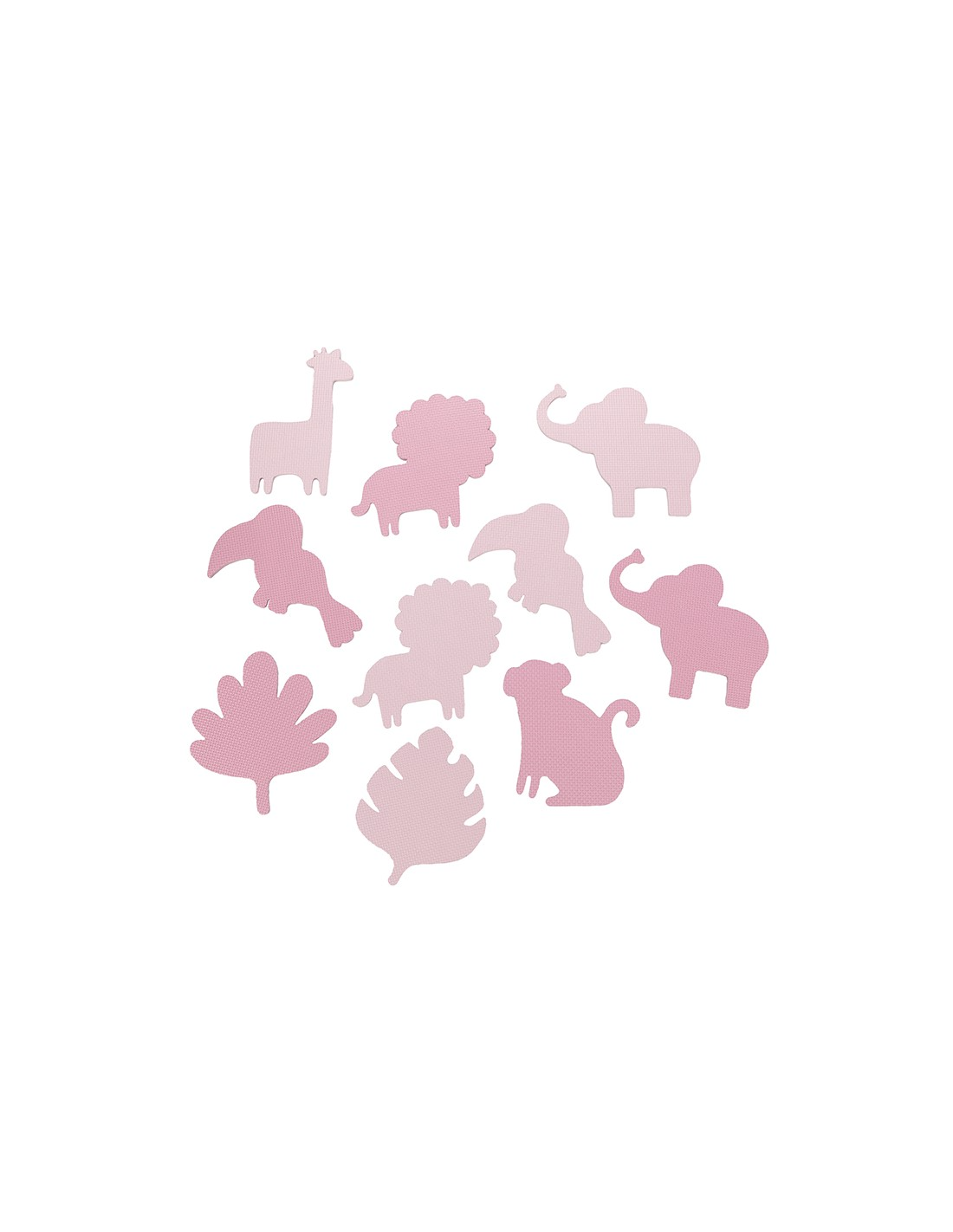 MoMi ZAWI Puzzle mat Pink, (150x150 cm)