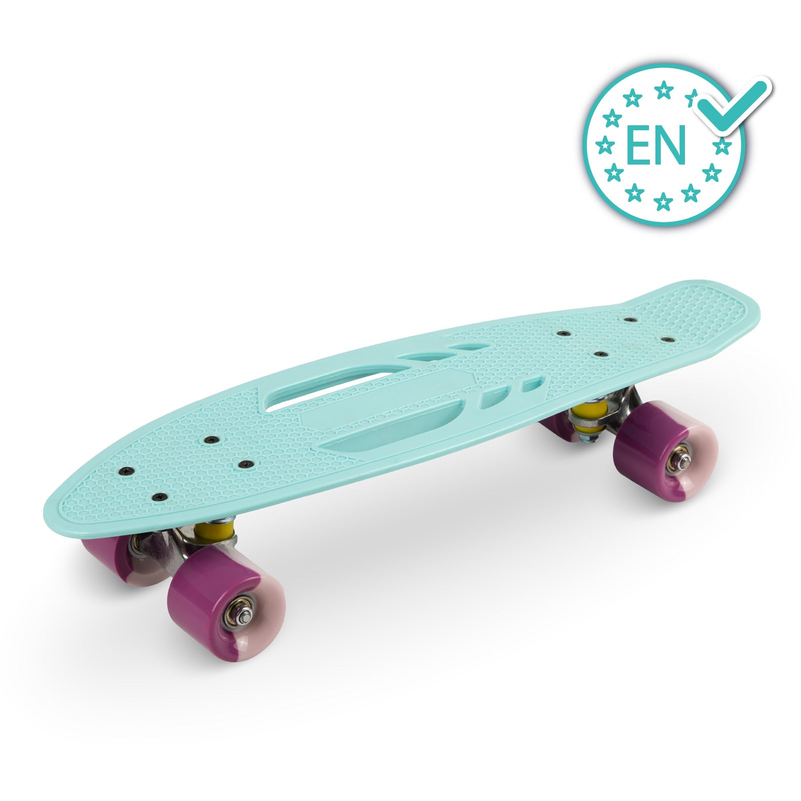 QKIDS GALAXY Skateboard, Ljusblå