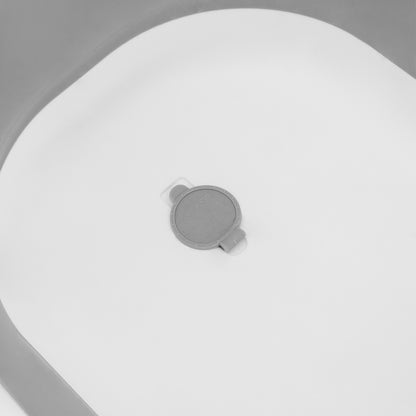 MoMi NATA, Hopfällbar badbalja i grå design