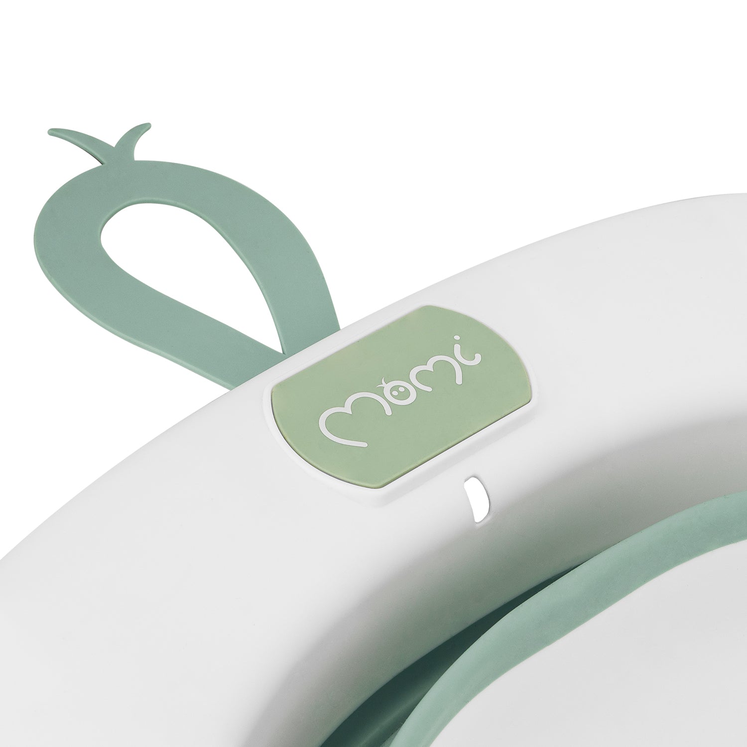 MoMi NATA, Hopfällbar badbalja i grön design