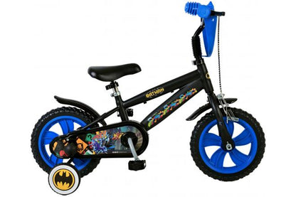 Batman Barncykel 12 tum, Svart