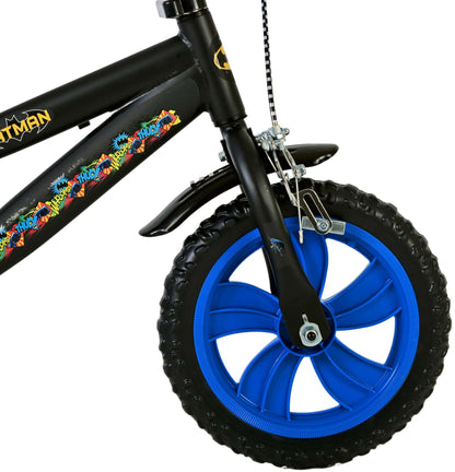 Batman Barncykel 12 tum, Svart