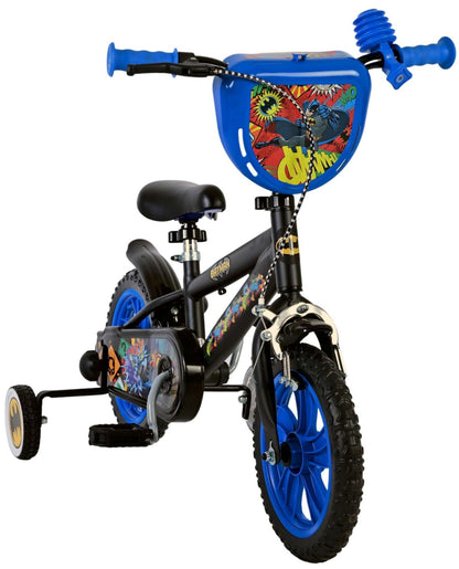 Batman Barncykel 12 tum, Svart