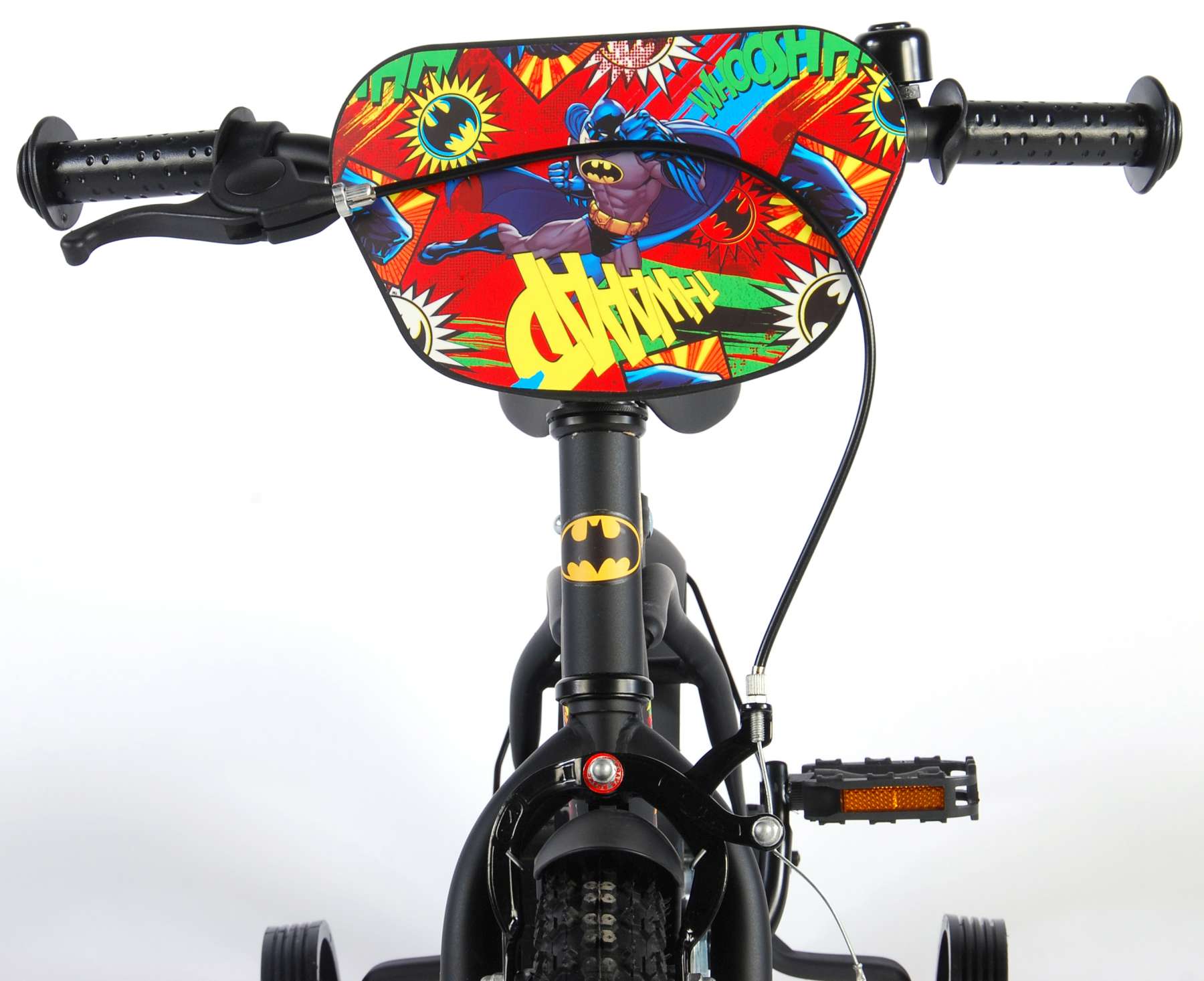 Batman Barncykel 12 tum, Svart