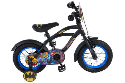 Batman Barncykel 12 tum, Svart