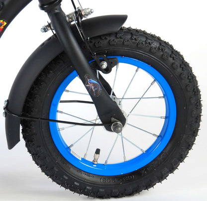 Batman Barncykel 12 tum, Svart