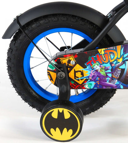 Batman Barncykel 12 tum, Svart