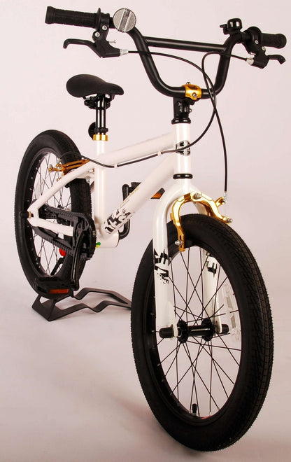 Volare Cool Rider Barncykel 18 tum, Vit