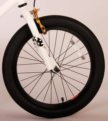 Volare Cool Rider Barncykel 18 tum, Vit