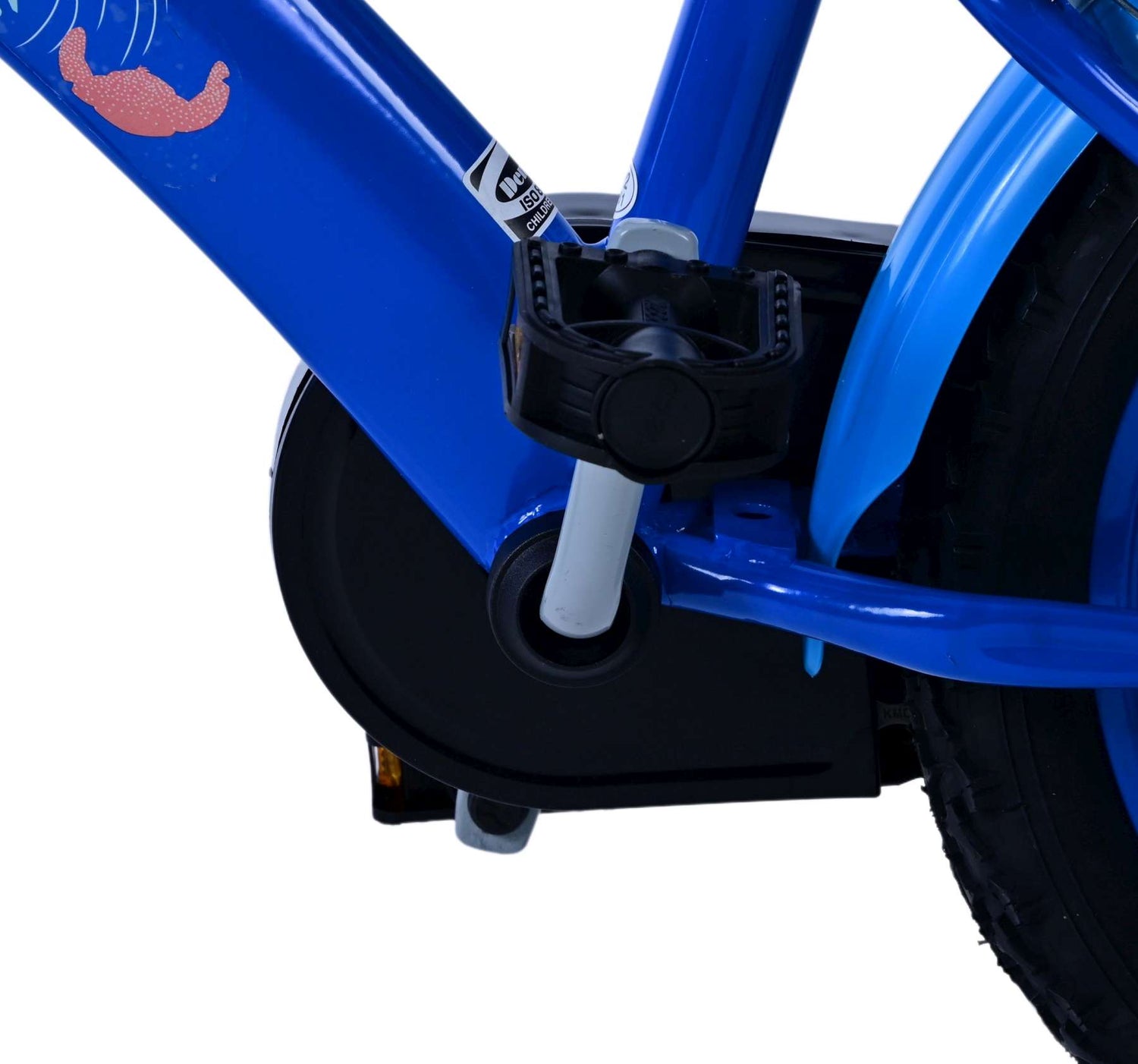 Disney Stitch Barncykel Två Handbromsar 14 tum, Blå