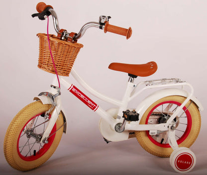 Volare Excellent Barncykel 12 tum, Vit