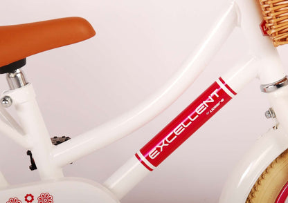 Volare Excellent Barncykel 12 tum, Vit