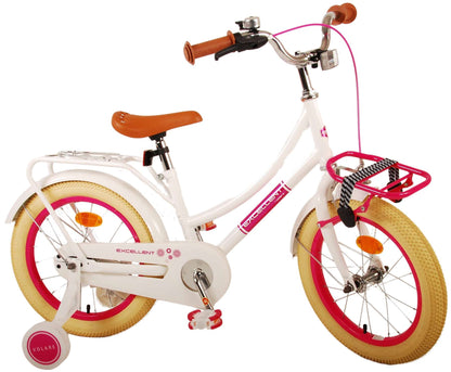 Volare Excellent Barncykel 16 tum, Vit