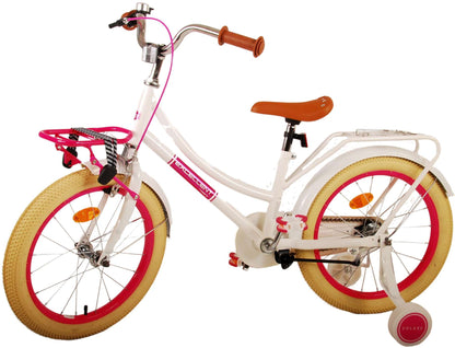 Volare Excellent Barncykel 18 tum, Vit