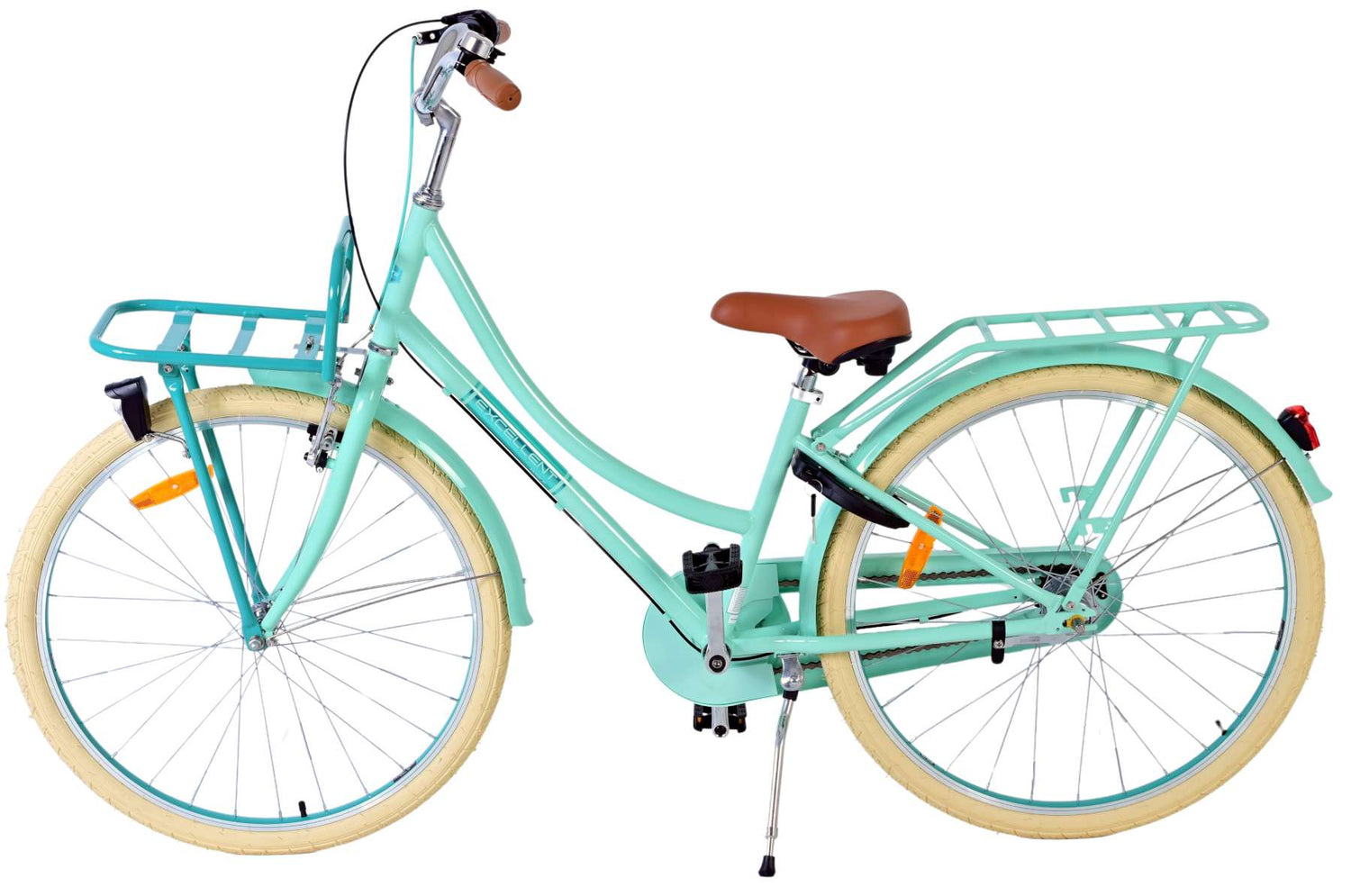 Volare Excellent Barncykel 26 tum, Grön 3 Växlar